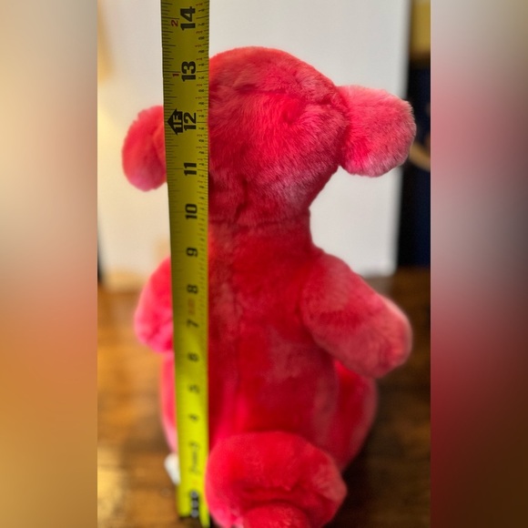 Tigger Hot Pink Plush 14" Ice Cream Winnie The Pooh Tigger Disney Store VTG Rare - Picture 8 of 9